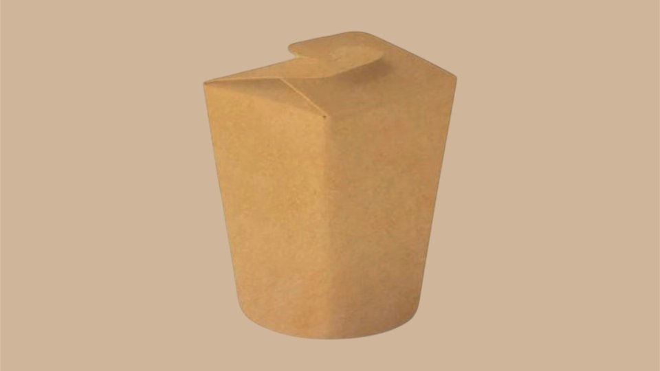 SCATOLA CHIUSA KRAFT AVANA, 50 PZ Leone FOOD CUP/PASTA