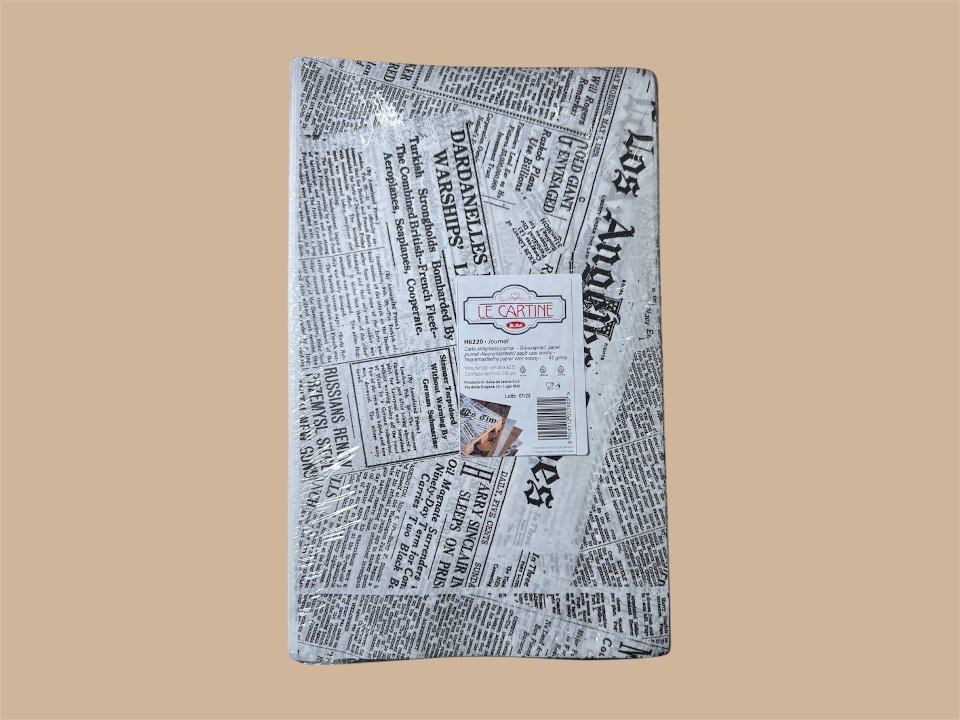 CARTA ANTIGRASSO JOURNAL 20x32.5, 500 PZ Leone