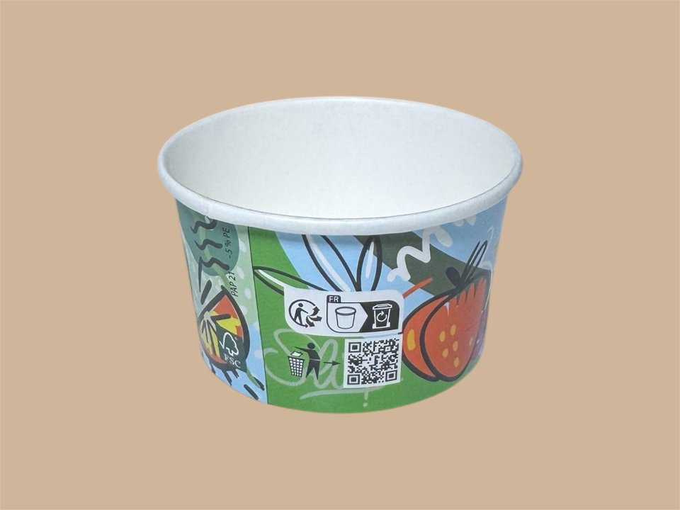 COPPETTA GELATO 100CC, 250 PZ Taddia TIPO 16