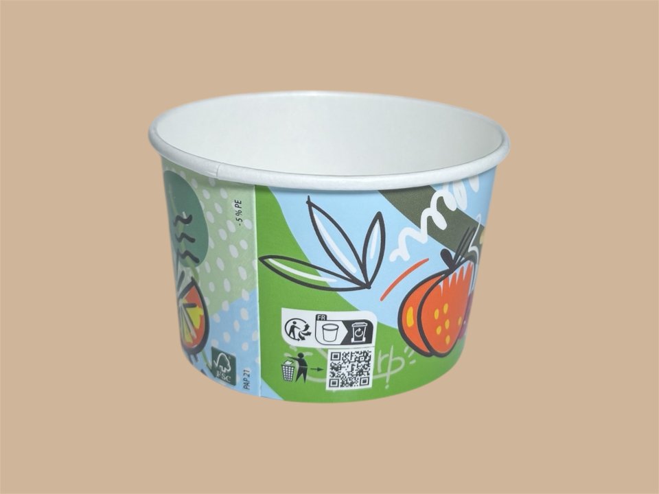 COPPETTA GELATO 230CC, 180 PZ Taddia TIPO 22 M