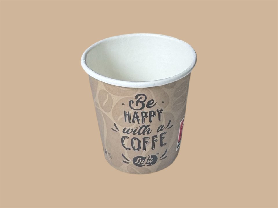 BICCHIERI DA CAFFÈ IN CARTONCINO 75 ML, 2400 PZ happiness