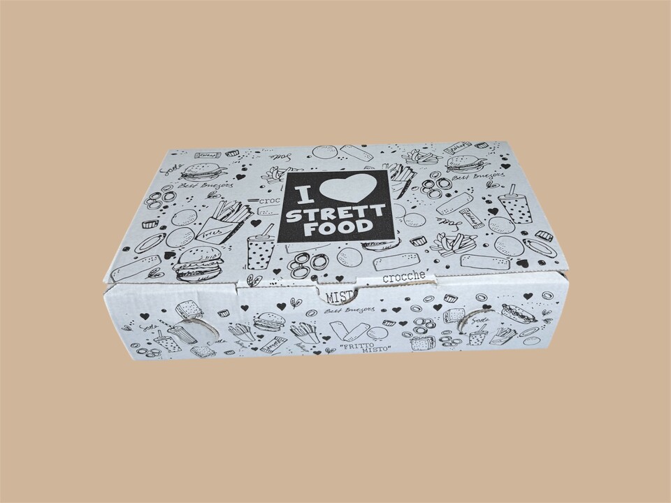 BOX FRITTI/PANINI 28x16xh7,5 , PZ100 Martinelli