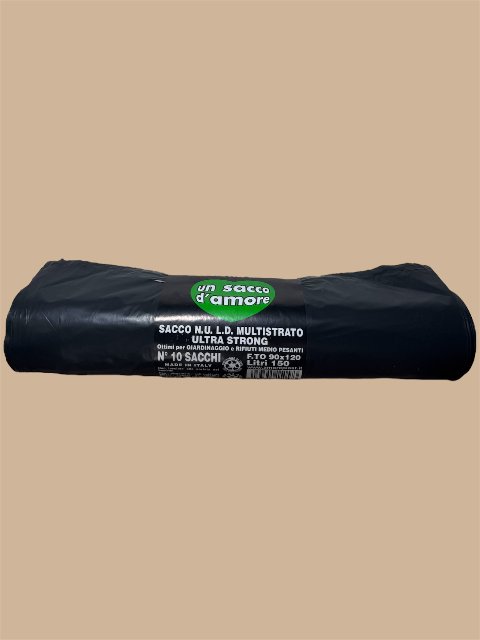 SACCHI SPAZZATURA 90x120 (ROTOLO), 12 CONFEZIONE DA 10 PZ