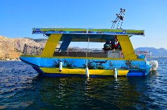 Escursione - tour - giro in barca a visione subacquea Isola delle Femmine Explora minicrociere