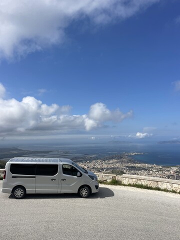 Transfer da aeroporto di Trapani a Trapani città/porto (da 1 a 4 pax)