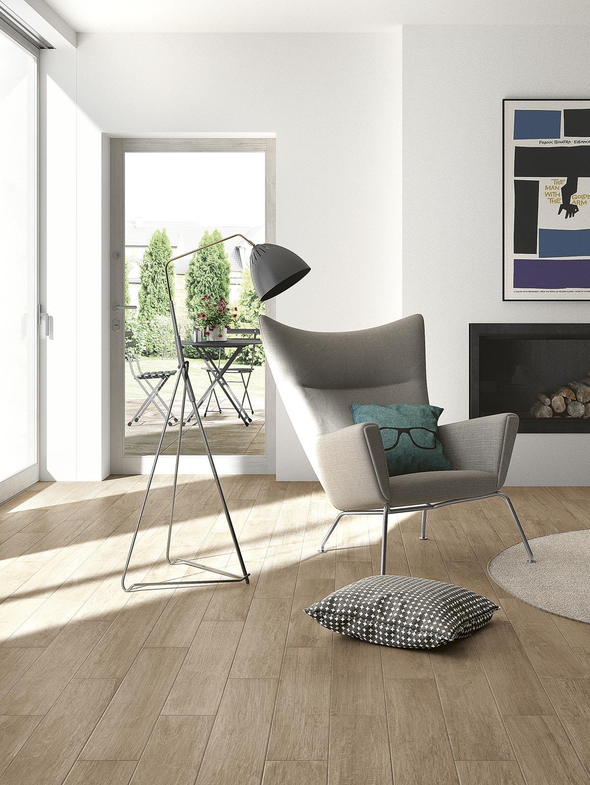 Gres Porcellanato 15x90 woodcomfort faggio R3TT Ragno Woodcomfort