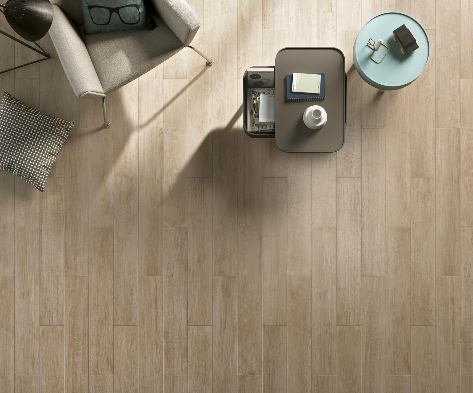 Gres Porcellanato 15x90 woodcomfort faggio R3TT Ragno Woodcomfort