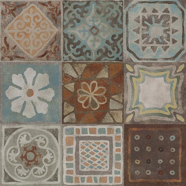 Gres Porcellanato Effetto Cementina Opaco Mix 9 Pezzi 20x20 PANARIA MEMORY MOOD
