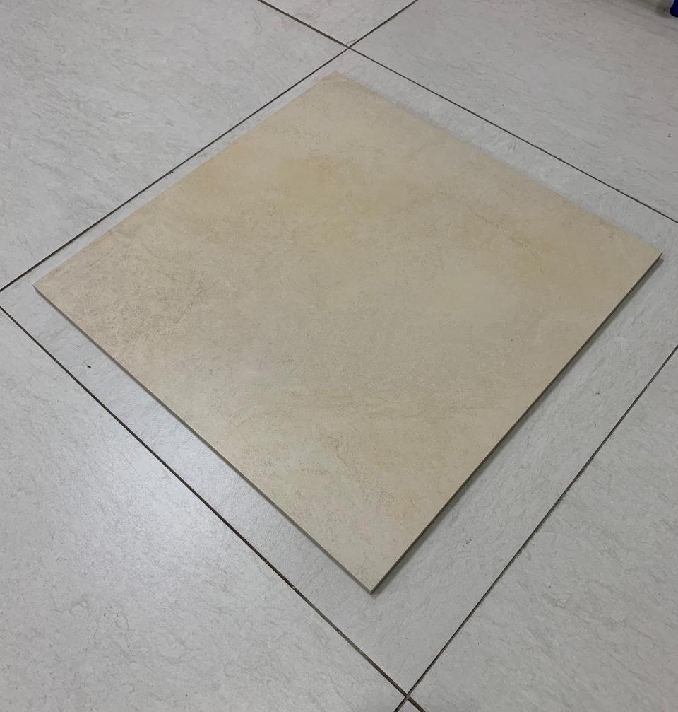 Piastrella Pavimento Gres Porcellanato Effetto Cemento 50x50 Ragno Khiva Beige
