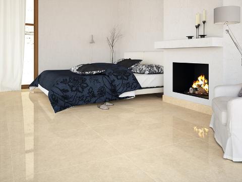 Piastrella Pavimento Gres Porcellanato Effetto Marmo Lucido 80x80 Azulejos Benadresa Argentiere