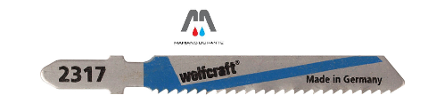 Wolfcraft 2 lame x seghetti alternativi HSS attacco a T x alluminio e lamiera L.50mm WOLFCRAFT  2317000