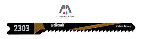 Wolfcraft 2 lame x seghetti alternativi HCS attacco a U L.52mm WOLFCRAFT  23030000