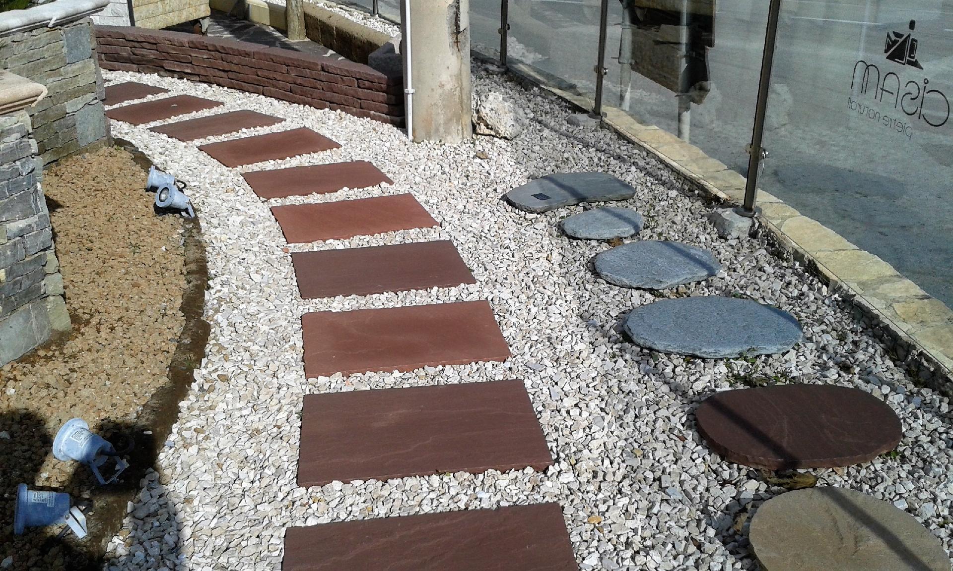 Passetti in pietra colore red cisam pr
