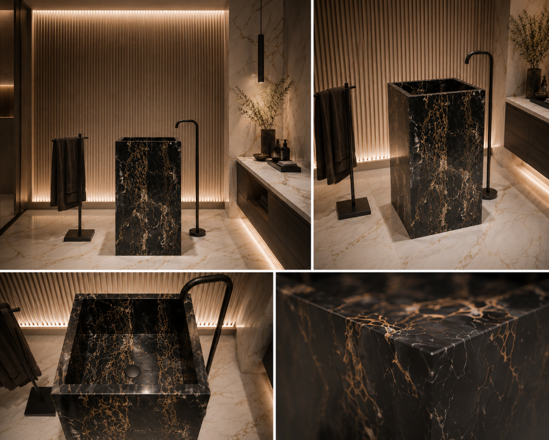 Lavabo Portoro Free standing cisam Lp