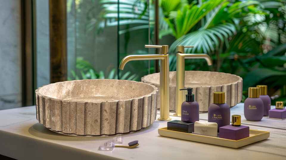 Lavabo Travertino cisam Lt