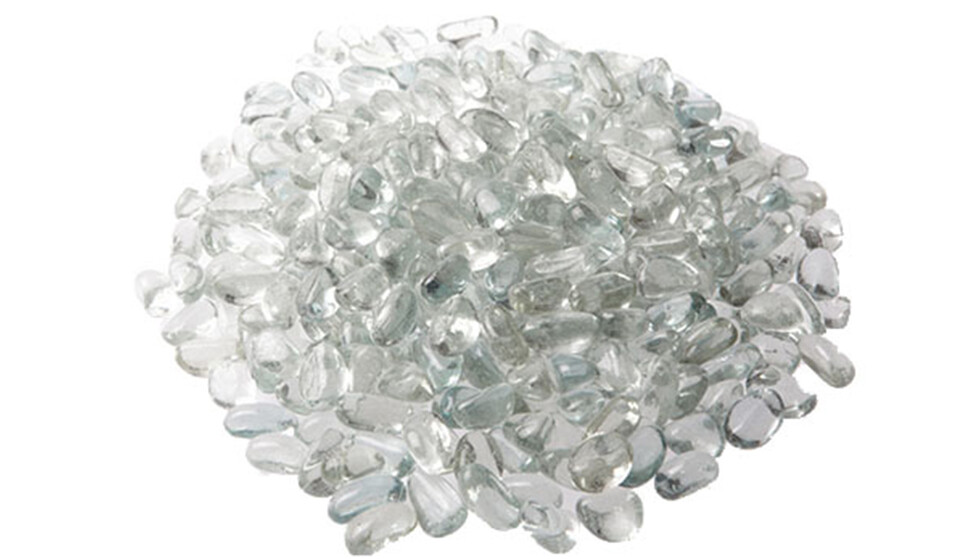 Ciotolo vetro bianco cisam Cvb