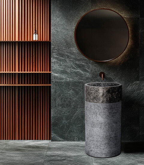 Lavabo Free standing rotondo cisam Fsr