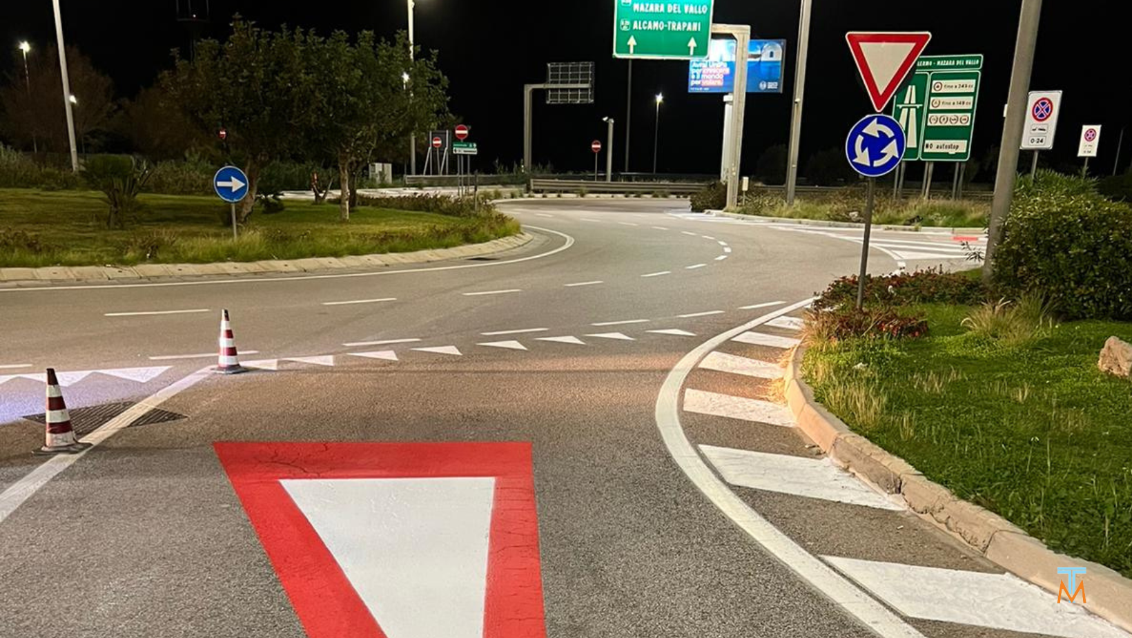 Segnaletica orizzontale aeroportuale