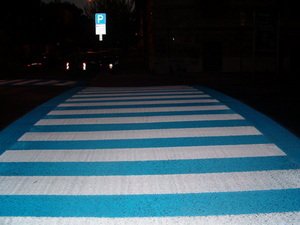 Segnaletica stradale orizzontale Comune di Roma
