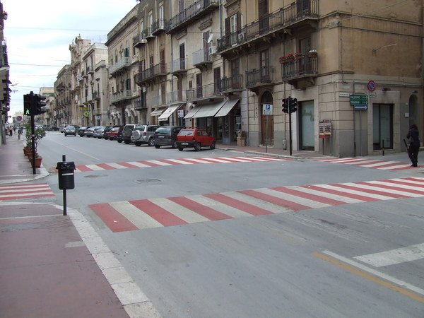 Segnaletica stradale orizzontale Comune Alcamo
