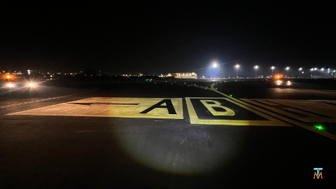 Segnaletica orizzontale aeroportuale