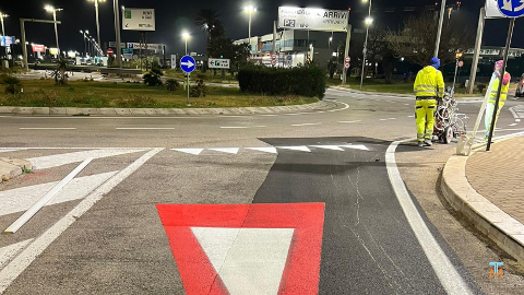 Segnaletica orizzontale aeroportuale