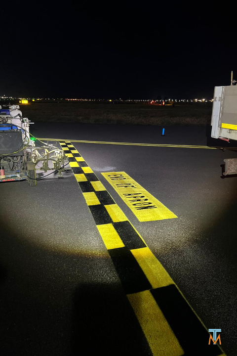 Segnaletica orizzontale aeroportuale