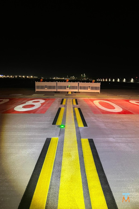 Segnaletica orizzontale aeroportuale