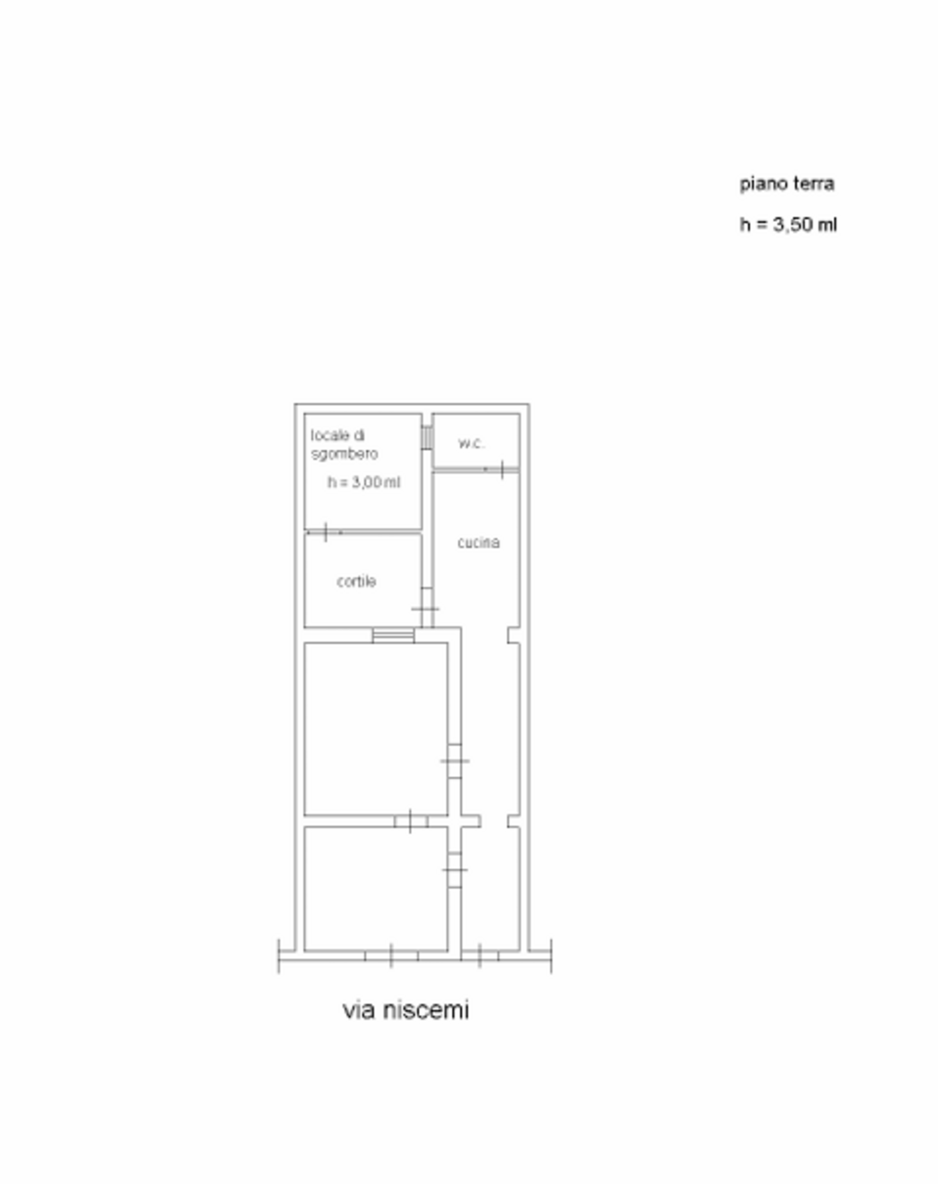 Appartamento in Vendita a Palermo Piazza Niscemi