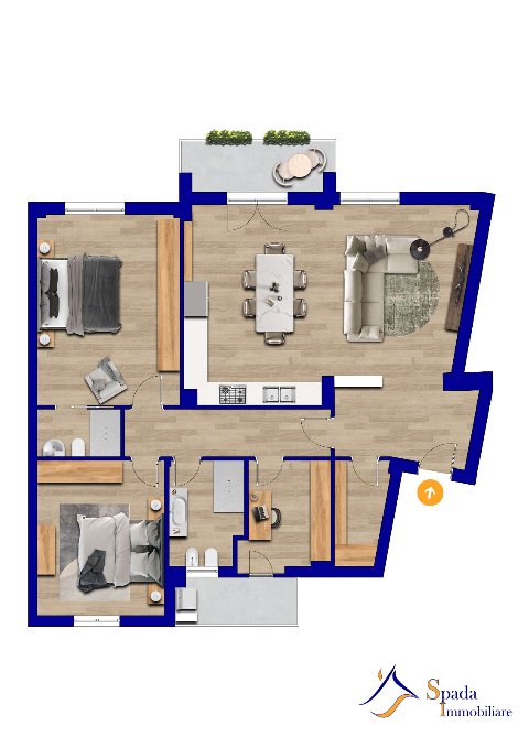 Appartamento in Vendita a Palermo Villa Tasca