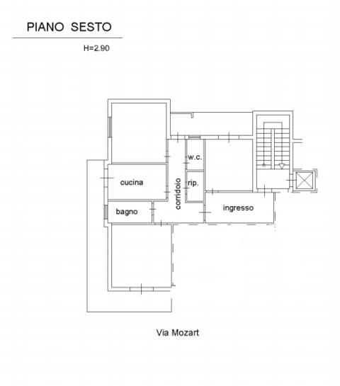 Appartamento in Vendita a Palermo Galilei