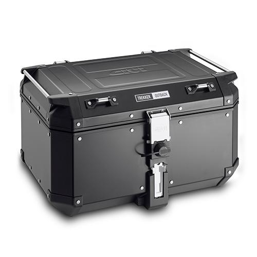 Bauletto valige  per moto in alluminio  GIVI TREKKER OUTBACK 58LT