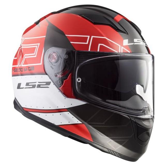 Casco integrale per moto  con visiera interna per il sole LS2 CASCO LS 2 STREM FF320 KUB