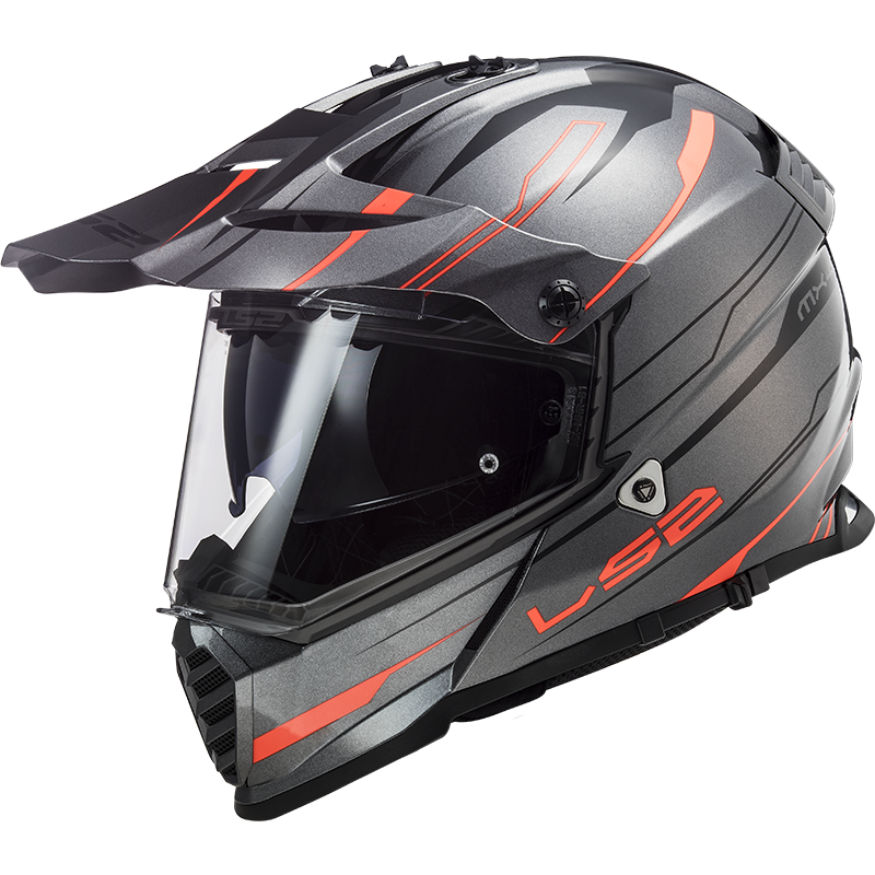Casco Motocross  per moto  LS2 CROSS  NEW PIONEER EVO 2020