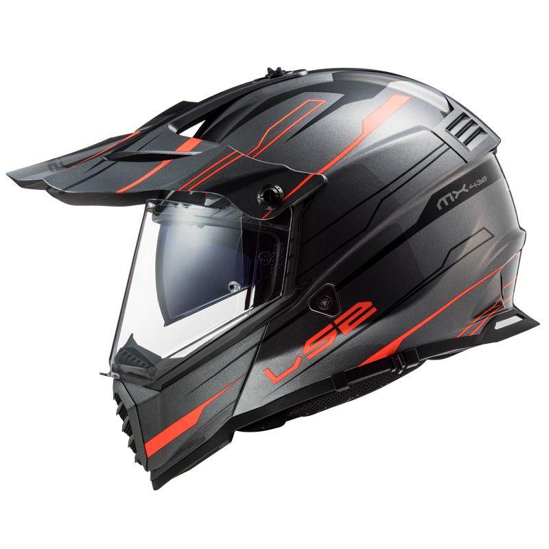 Casco Motocross  per moto  LS2 CROSS  NEW PIONEER EVO 2020