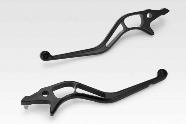 KIT Leve Honda NC750S 2014-19 NC750X 2014-19 De Pretto Moto Race Alluminio Ricavato Dal Pieno Anodizzato Nero