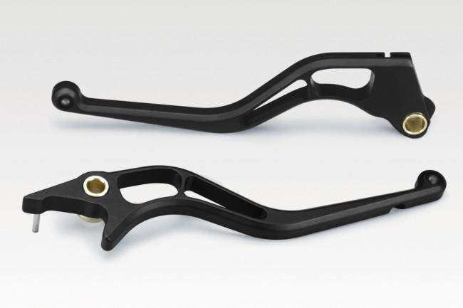 KIT Leve Honda NC750S 2014-19 NC750X 2014-19 De Pretto Moto Race Alluminio Ricavato Dal Pieno Anodizzato Nero
