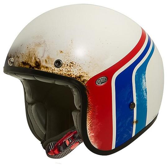 Casco jet vintage  in fibra di carbonio e aramidica Premier Le petit classic /BTR   8 bm