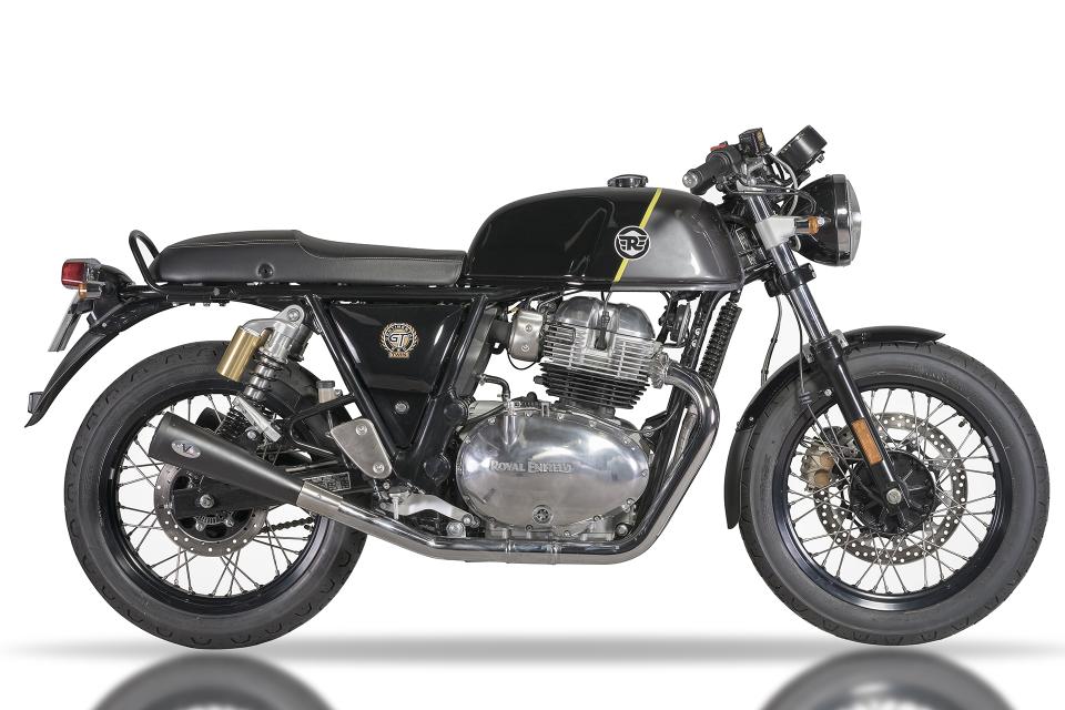 Scarico slip-on Royal Enfield OMOLOGATO V-PERFORMANCE Coppia scarichi  Slip-on Royal Enfield intercptor & continental gt