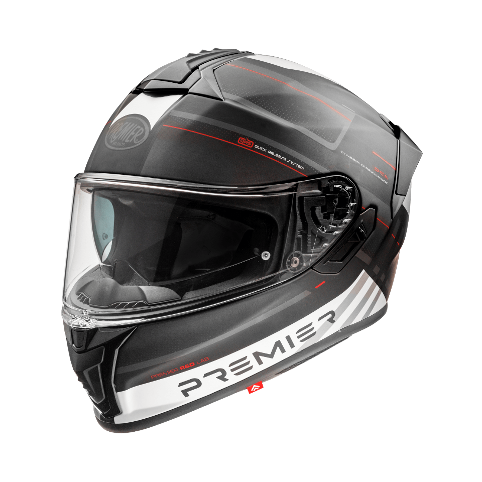 NUOVO casco Premier 2022 Full Face EVOLUZIONE SP 2 BM protezione UV doppio guscio pinlock incluso PREMIER EVOLUZIONE SP 2 BM