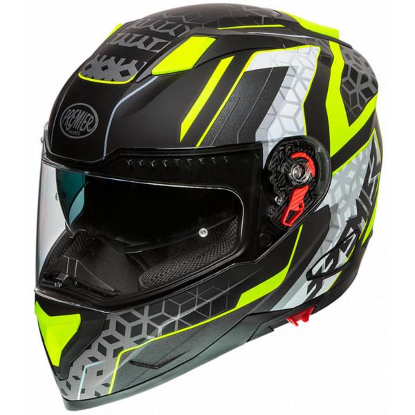 NUOVO casco Premier 2022 Full Face PREMIER VYRUS EM Y9 BM protezione UV doppio guscio con pinlock PREMIER VYRUS EM Y9 BM