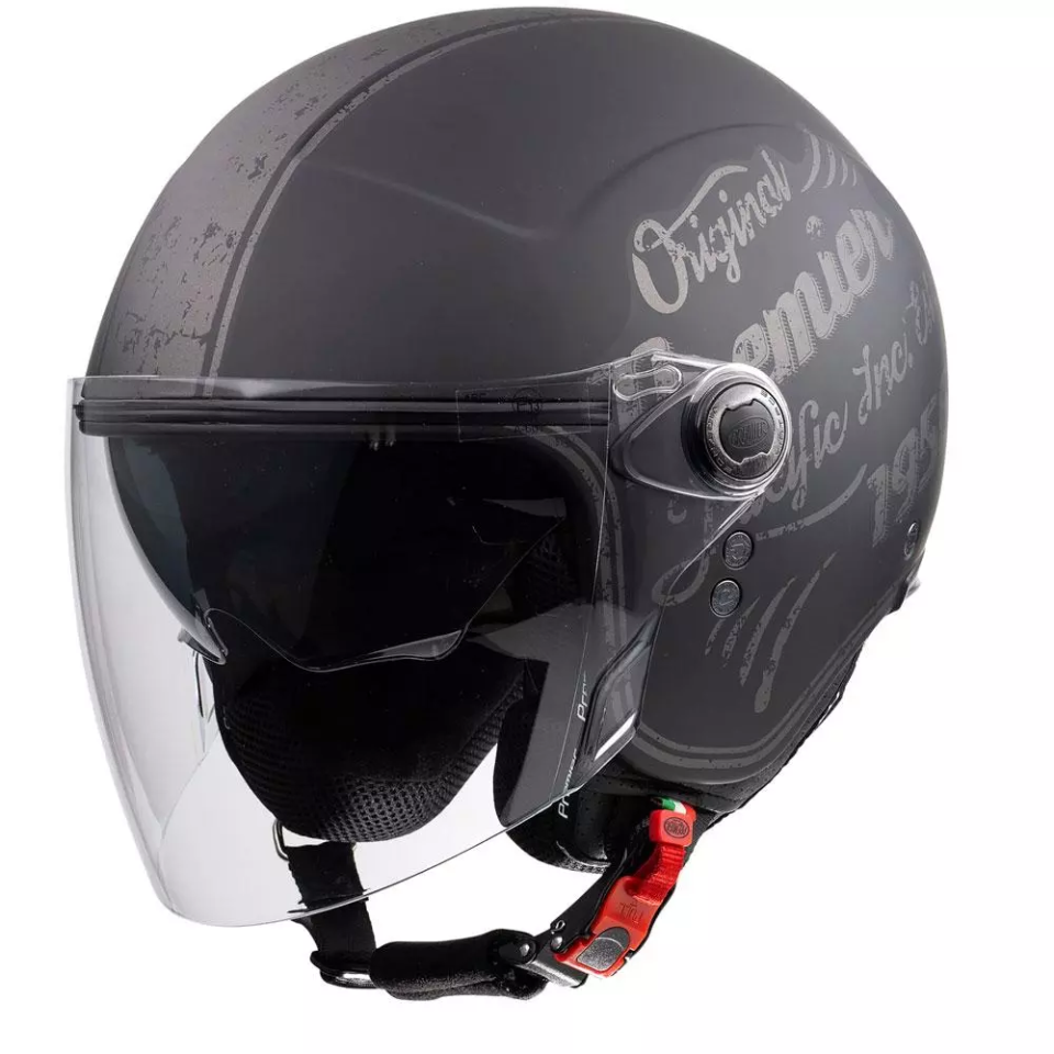 CASCO JET MOTO OPEN FACE ROCKER VISOR OR 9 BM HELMET VISIERA LUNGA PREMIER PREMIER ROCKER VISOR OR 9 BM