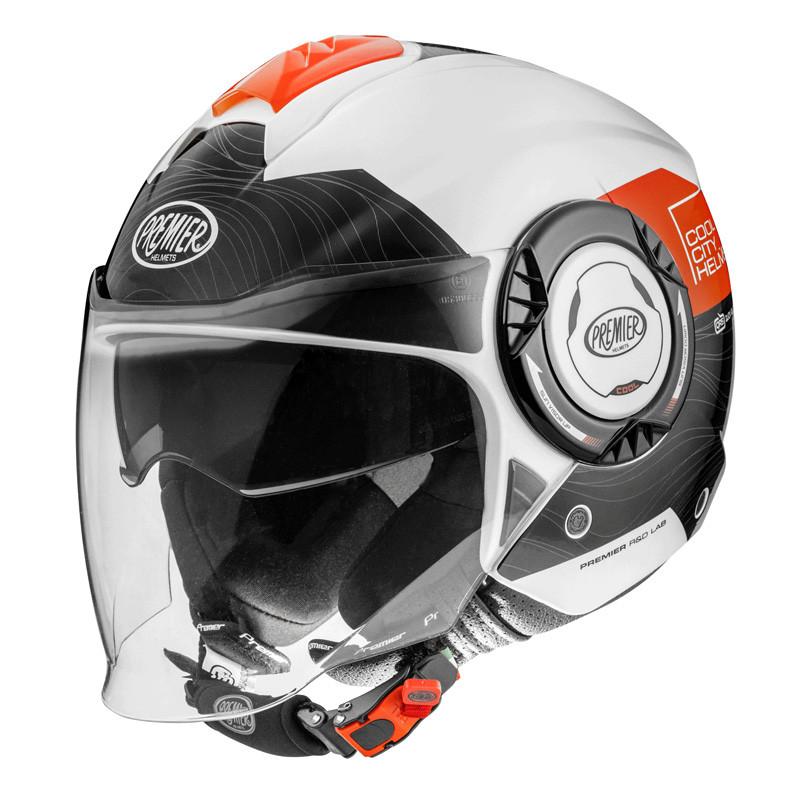 Casco Jet Moto Visiera Lunga OPEN FACE Protezione UV Premier Cool DS 2 PREMIER COOL DS 2