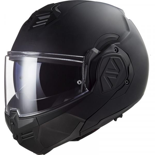Casco modulare convertibile LS2 ADVANT MATT BLACK FF906