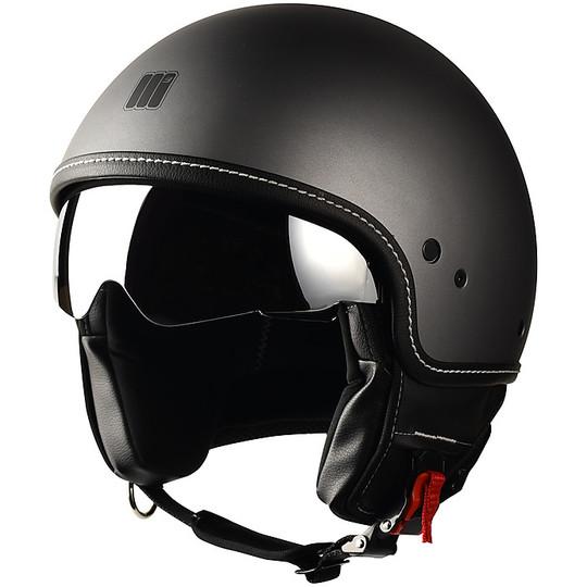 CASCO JET MOTOCUBO BEETLE  CON VISIERINO