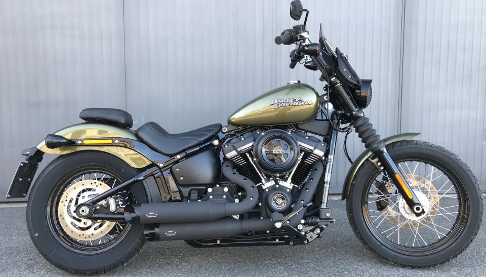 Scarico 2 in 2  modello Big Short per Harley Softail dal 2018 al 2020   EURO4 MCJ BIG SHORT