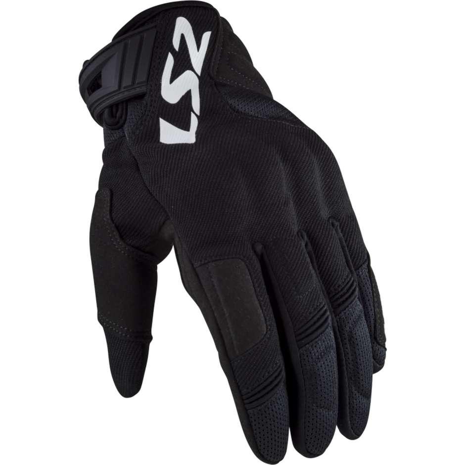 Guanti Moto Tessuto LS2 SILVA MAN Nero ls2 silva