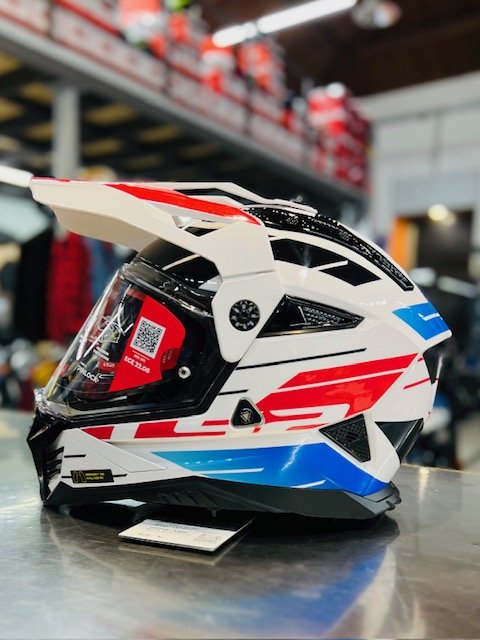 Casco Integrale On-Off Touring LS2 Pioneer II MX702 Namib