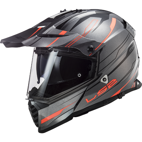 Casco Motocross  per moto  LS2 CROSS  NEW PIONEER EVO 2020