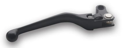 KIT LEVE CUSTOM CROME Ergonomic Levers Black Fits: 07-17 Dyna, 07-14 Softail, 07 Touring